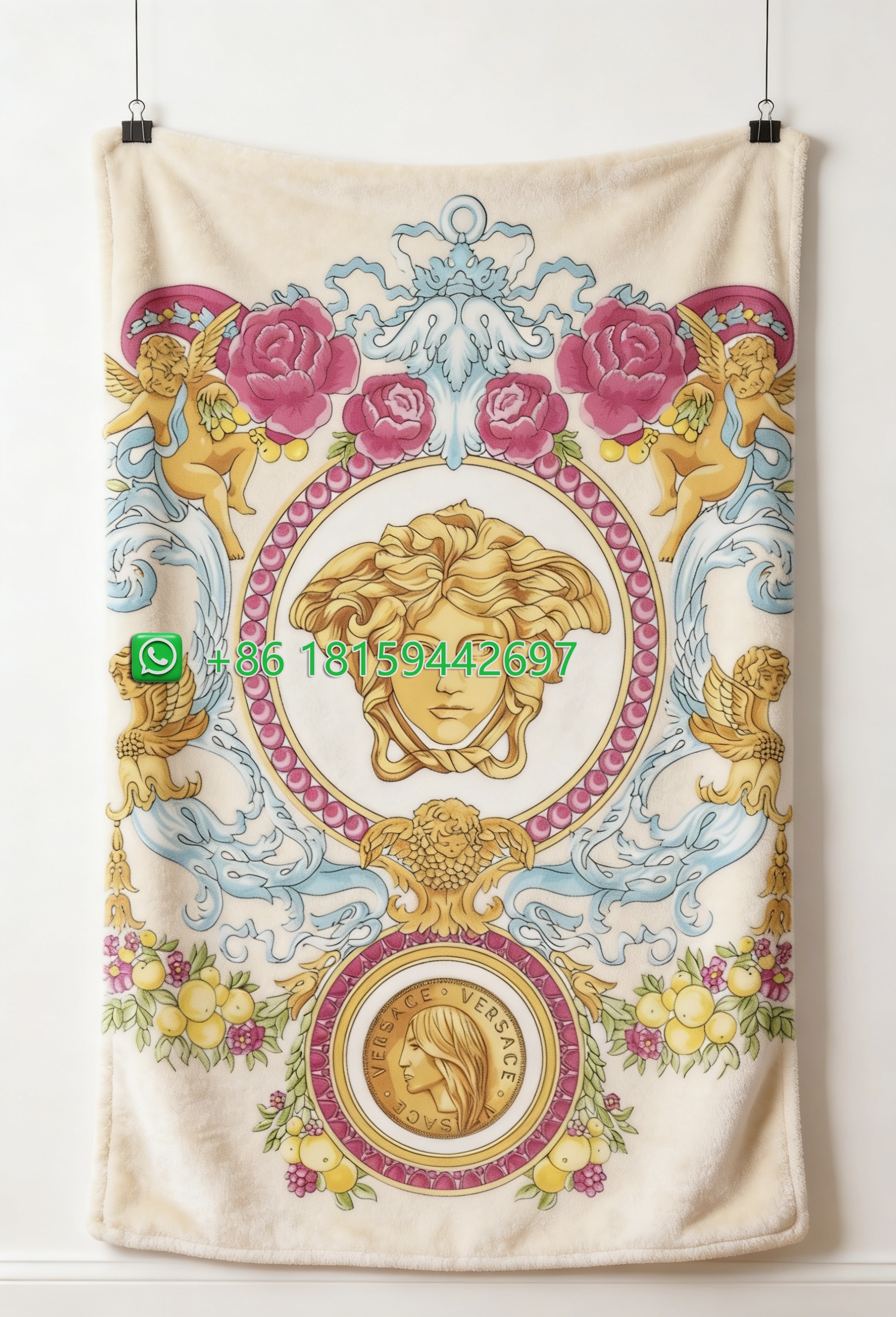 Versace Throw Blankets